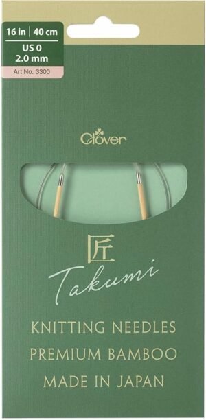 Clover Pro Circular Knitting Needles-16" Length