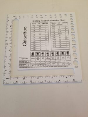 Knitting Needle / Crochet Hook Conversion Chart