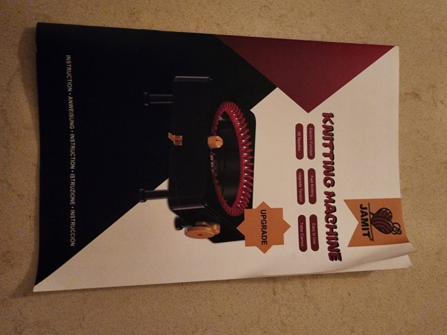 Jamit Electric 48pin Knitting Machine - Image 2