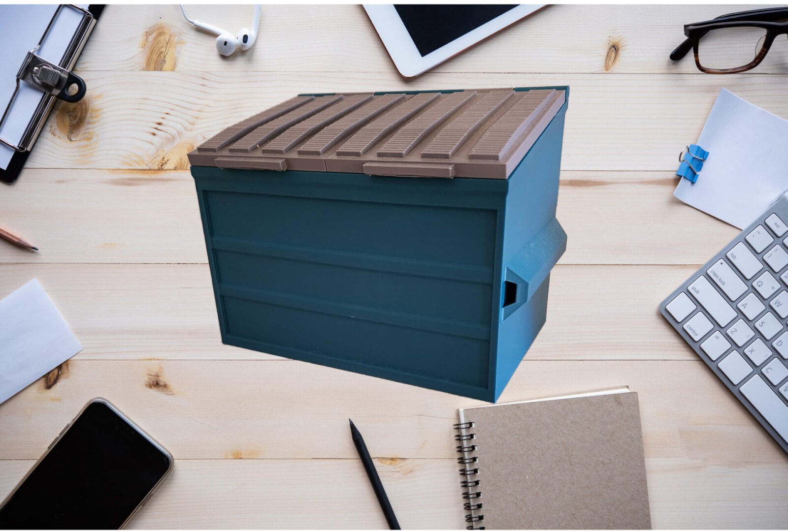 Dumpster Storage Box for Accessories