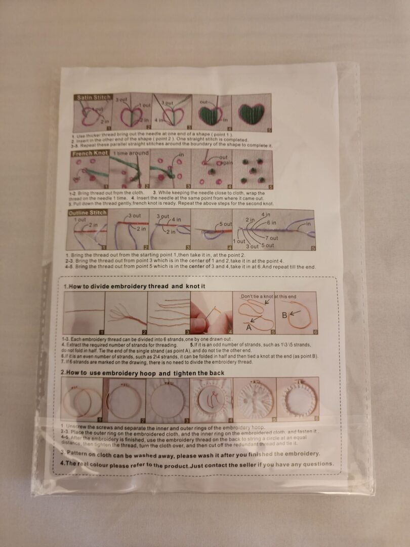 Christmas Embroidery Project - CX0843 - Image 4