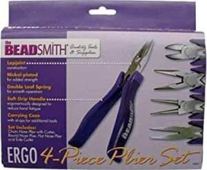 Beadsmith 4-Piece Plier Set