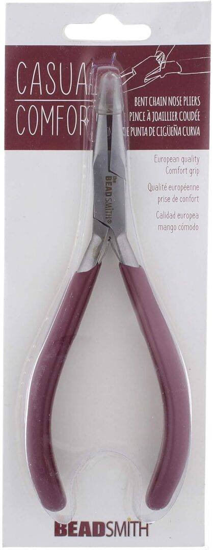 The Beadsmith Bent Chain Nose Pliers