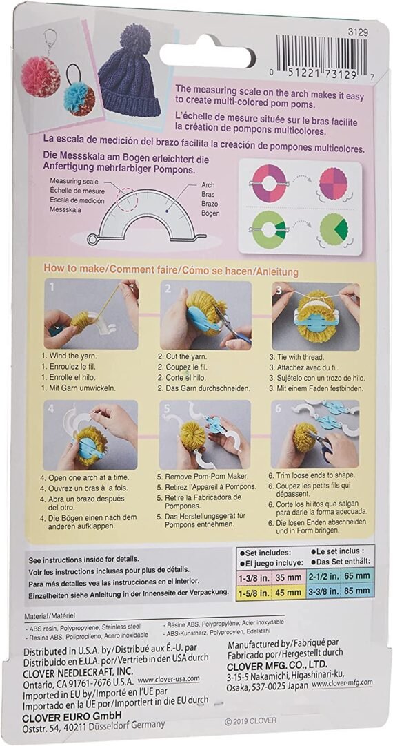 Clover Pom-Pom Maker Set - Image 5