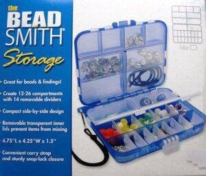 The Beadsmith Mini Travel Storage Box