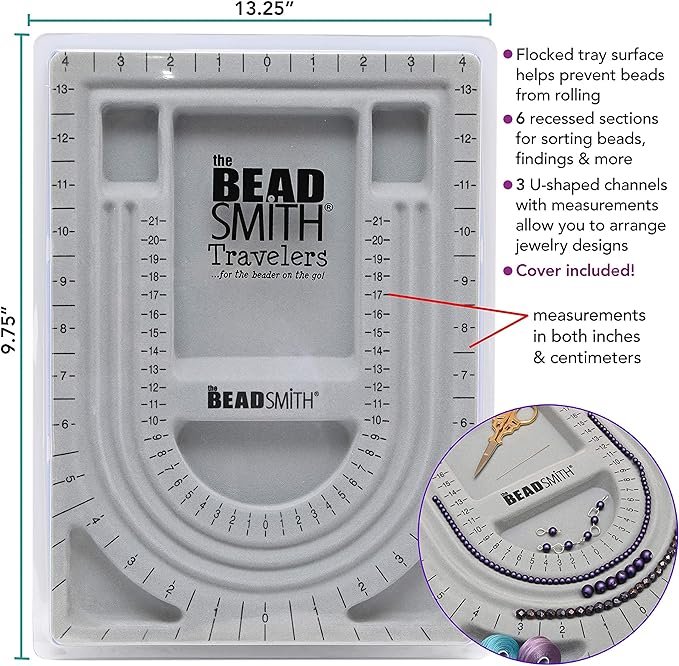 The Beadsmith Bead Board with Cover - Image 4