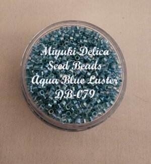 Miyuki Delica Beads - Aqua Blue Luster