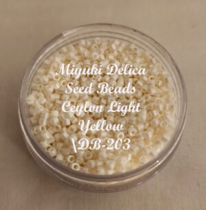 Miyuki Delica Beads - Ceylon Light Yellow