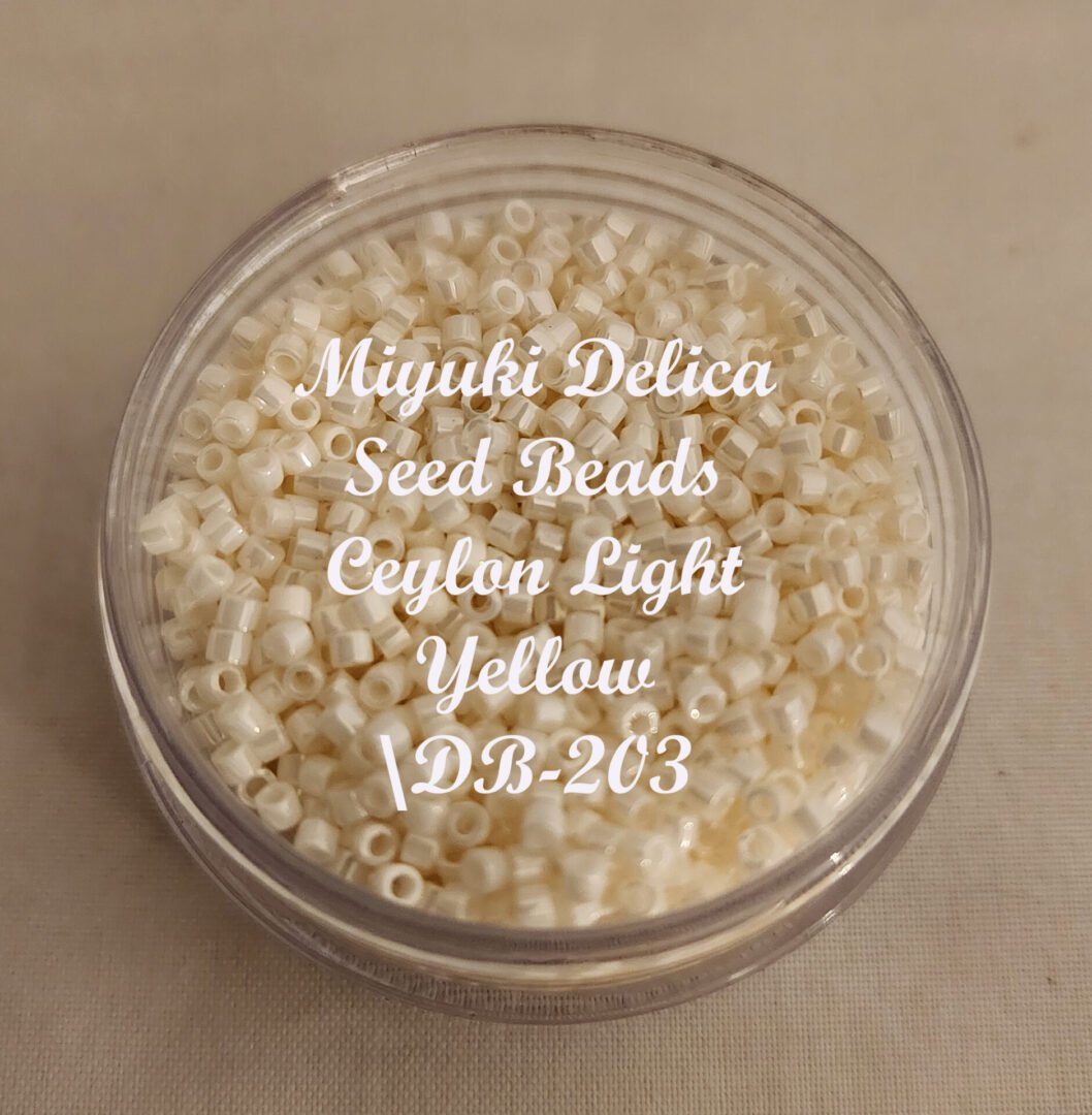 Miyuki Delica Beads - Ceylon Light Yellow
