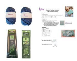 Dog Sweater Knitting Kit