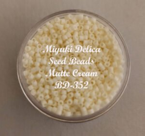 Miyuki Delica Beads - Matte Cream