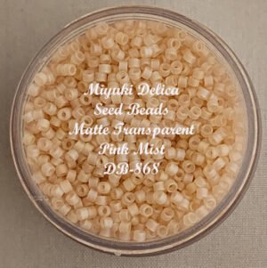 Miyuki Delica Beads - Pink Mist AB