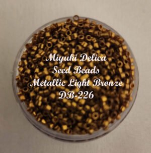 Miyuki Delica Beads - Light Bronze