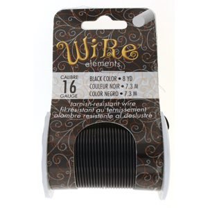 The Beadsmith Black 16 Gauge Wire