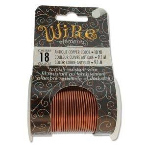 The Beadsmith Antique Copper 16 Gauge Wire