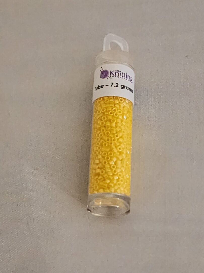 Miyuki Delica Beads - Canary Luster - Image 2