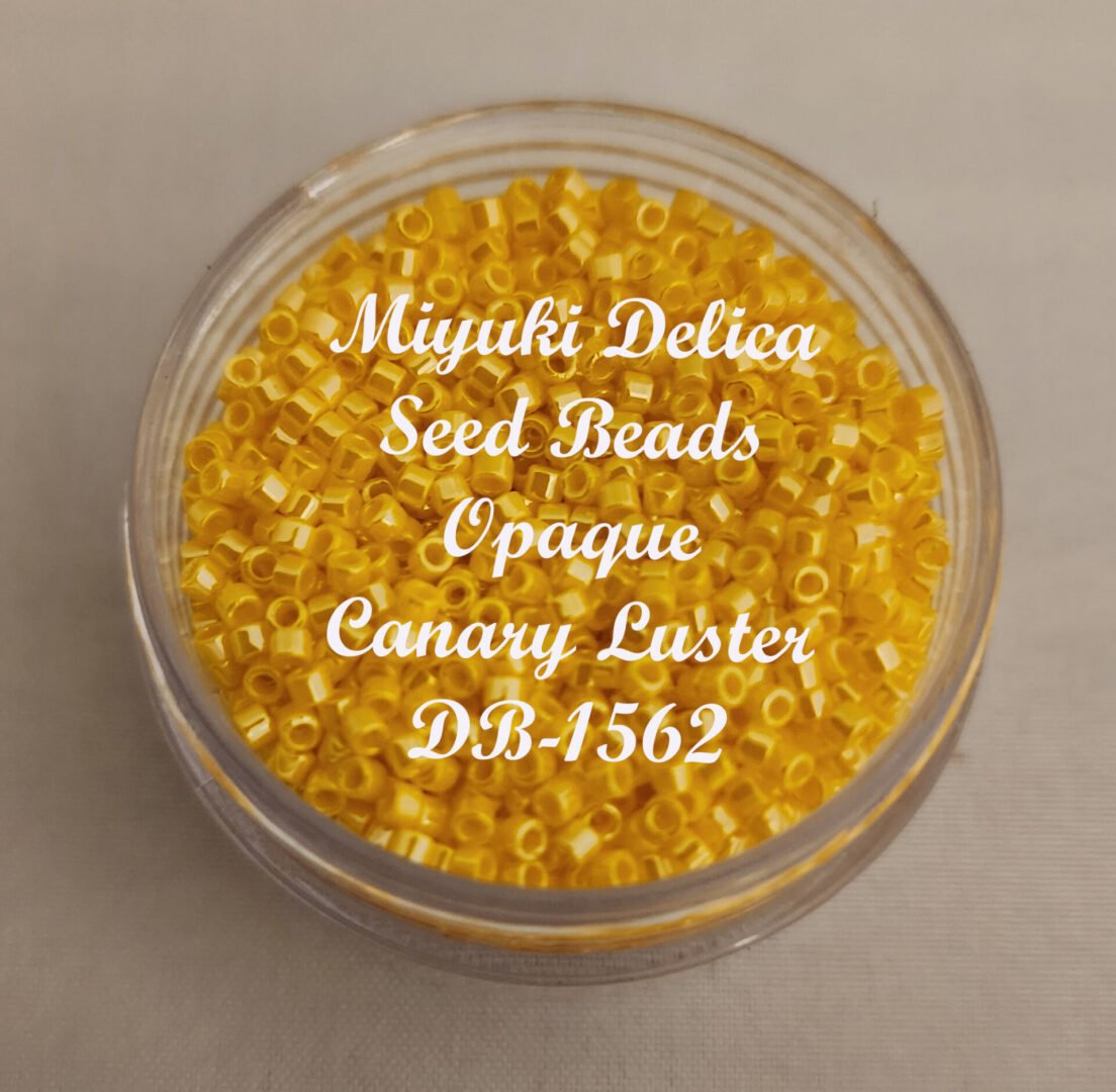 Miyuki Delica Beads - Canary Luster