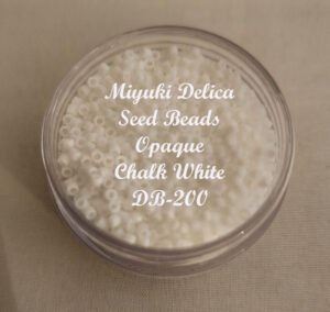 Miyuki Delica Beads - Opaque Chalk White