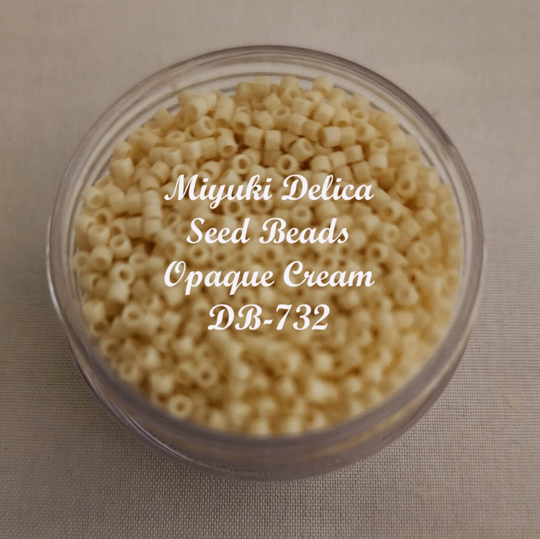 Miyuki Delica Beads - Opaque Cream