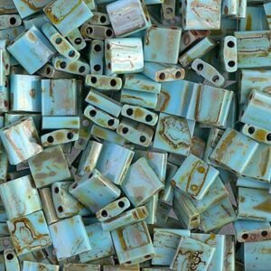 Miyuki Tila 5mm Beads - Seafoam Green