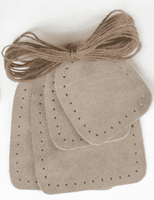 Fiber Trends Suede Slipper Soles