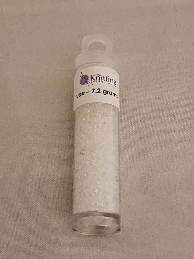 Miyuki Delica Beads - Transparent Crystal - Image 2