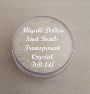 Miyuki Delica Beads - Transparent Crystal