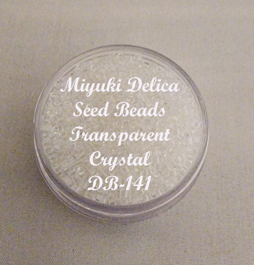 Miyuki Delica Beads - Transparent Crystal