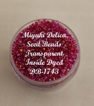 Miyuki Delica Beads - Transparent Inside Dyed