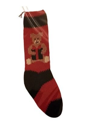 Christmas Stocking Knitting Kit - Holiday Bear