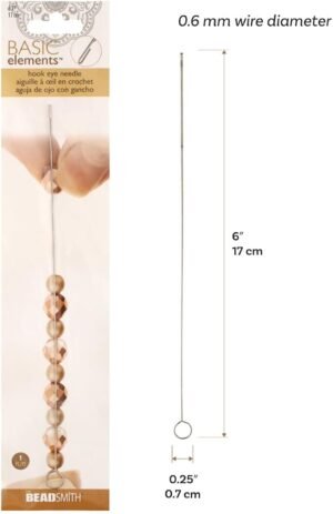 The Beadsmith Hook Eye Needle