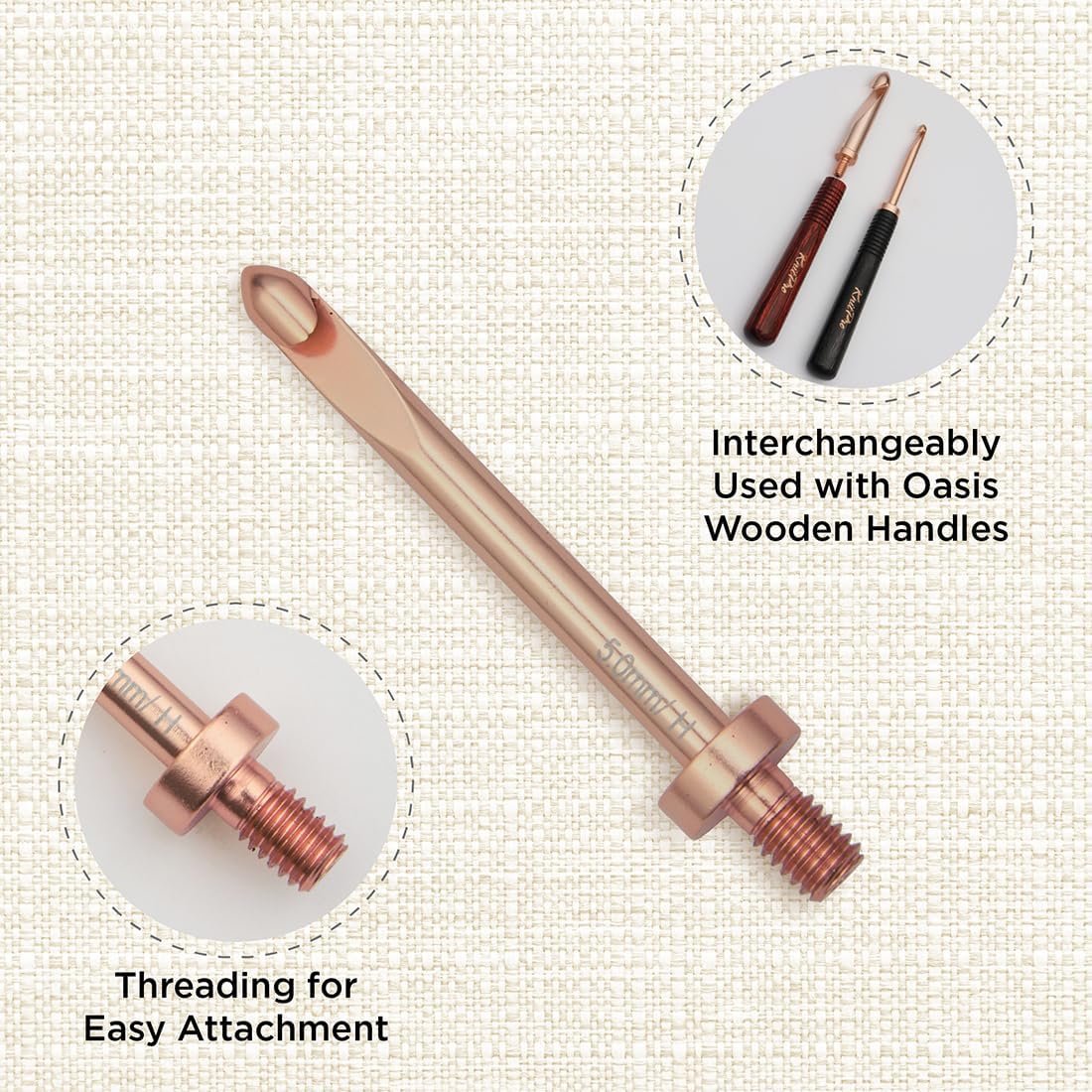 KnitPro Interchangeable Crochet Hooks - Image 3