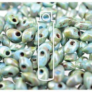 Long Magatama Beads 4x7mm